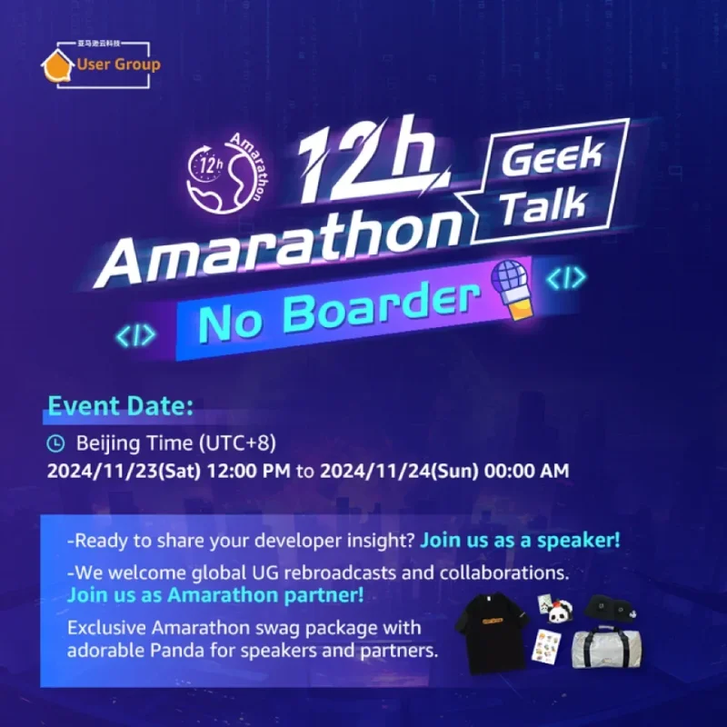 Amarathon Geek Talk