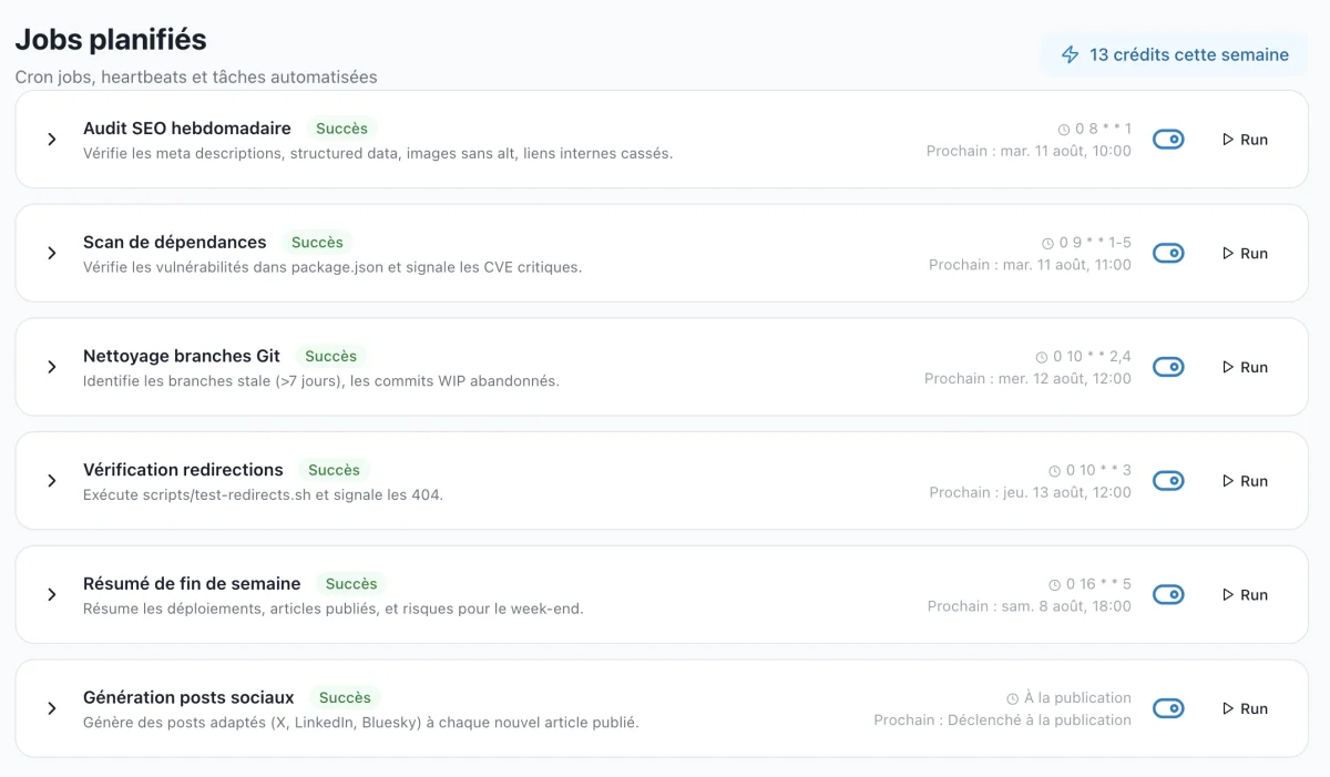 Cron Dashboard