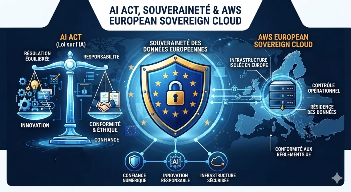 AI Act, souveraineté et AWS European Sovereign Cloud - Guide Sylvain BRUAS