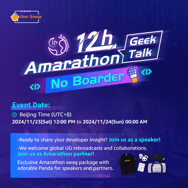 Amarathon Geek Talk